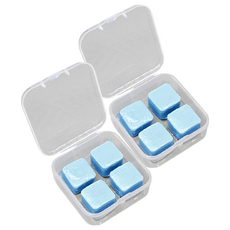靜舒眠 矽膠耳塞 Set, 4入 天空蔚藍 100%矽膠, 2組, 4個