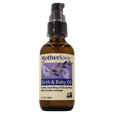 Motherlove媽咪樂哺天然草本親子按摩油2oz, 溫和滋潤，親子按摩首選, 59ml, 1瓶