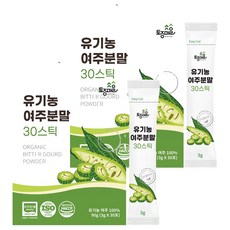 토종마을 유기농 여주 분말 30p, 90g, 2개 2개, 90g
