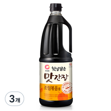 햇살담은 맛간장 조림볶음용, 1.7L, 3개