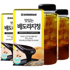 황토농원 맛있는 배도라지청 250g + 보틀, 1개입, 3세트