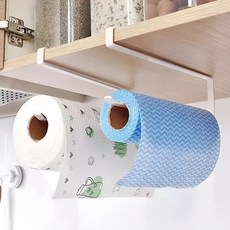 Benhome基本廚房毛巾架, 白色, 2個