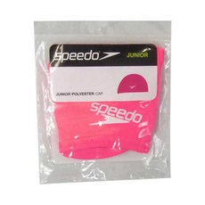 Speedo 兒童尼龍泳帽 Polyester 粉紅, SD8710111587, 亮粉白, 1個