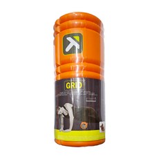 TRIGGERPOINT 按摩滾筒 The Grid Foam Roller, 3D立體結構 模擬手感按摩, EVA環保材質 易於清洗 橘色, 1個