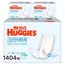 HUGGIES 好奇 Clean Baby一字型男女通用, 第2步, 1404張