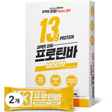 칼로바이 퍼펙트파워 프로틴바 단백질바 바나나맛, 500g, 2개