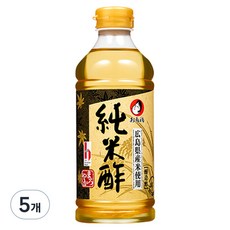 오타후쿠 준마이 쌀식초, 5개, 500ml