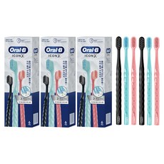 오랄비 아이콘 X 칫솔, 6개입, 3개