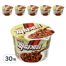 농심 짜파게티 큰사발면, 30개