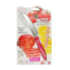 SHIMOMURA 下村 Fru-Veggie 番茄/起士刀,輕鬆切出完美番茄薄片, FV-102, 1支