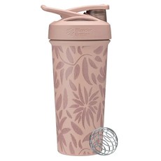 Blender Bottle Sleek SS 按壓式不銹鋼搖搖杯, 冷杉拿鐵, 740ml, 1個