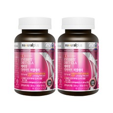 내츄럴플러스 에버핏 다이어트 씨엘에이, 180정, 2개