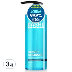 다슈 데일리 비타플렉스 남성청결제, 300ml, 3개