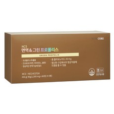 뉴트리코어 NCS 면역 앤 그린 프로폴리스, 60정, 5개