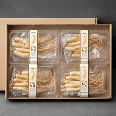 진심에서우러난 꿀맛같은 수삼 4~6뿌리, 600g, 1박스