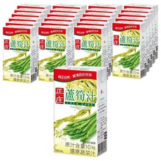 光泉 正庄 蘆筍汁, 300ml*24入, 原汁含量10%, 生津止渴