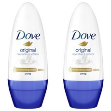도브 오리지날 롤온 데오드란트, 40ml, 2개