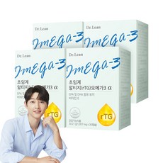 닥터린 초임계 알티지 오메가3 알파 30.21g, 30정, 4개
