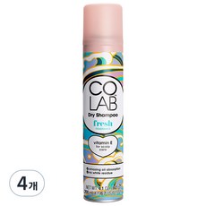 코랩 퍼퓸 드라이샴푸 프레쉬, 4개, 200ml