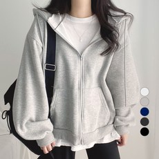 女款連帽拉鍊外套