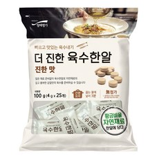 더 진한 육수 한알 진한맛 25p, 100g, 1개