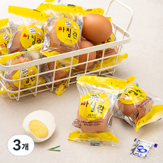 아침 쪄서 촉촉한 아침란 50g x 15구, 3개