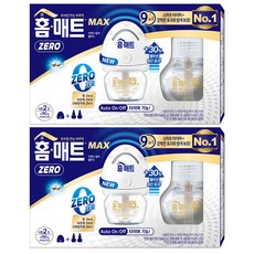홈매트 리퀴드 알파 플러스 모드형 모기 훈증기 + 리필 2p, 29ml, 2개