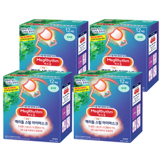 MegRhythm 美舒律 蒸氣眼罩 森林浴香, 12入, 4盒