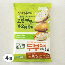 풀무원 두부쏙쏙 유부초밥, 465g, 4개