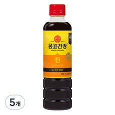 몽고간장 진, 500ml, 5개