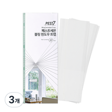페스트7 블링 윈도우 끈끈이 트랩 10p, 80g, 3개