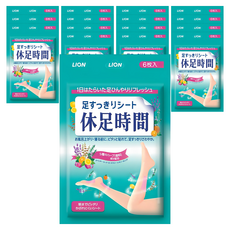 休足時間 休足時間舒緩貼片, 6片, 16包