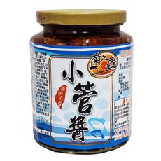 菊之鱻 海鮮醬系列 小管醬, 澎湖特產, 精選新鮮食材, 450g, 1罐