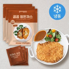 곰곰 왕돈까스 330g + 소스 150g (냉동)