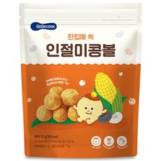 베베쿡 한입에 쏙 인절미 콩볼, 인절미맛, 25g, 1개