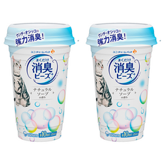 unicharm 清新消臭貓盆消臭粒 天然沐浴, 450ml, 2個