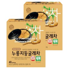 우리차 누룽지 둥굴레차, 1.5g, 40개입, 2개
