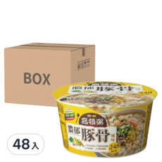 金車 高頓粥 濃郁豚骨風味 12入, 63g, 48入