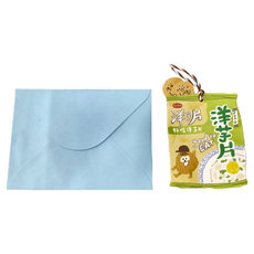 Sunny 三瑩文具 哩哩扣扣造型書籤式卡片 Set - 洋芋片造型, 洋芋片, 5張