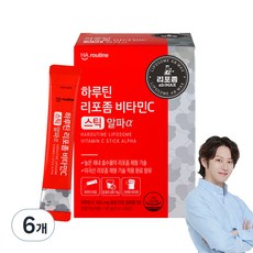 하루틴 리포좀 비타민C 스틱 알파 30p, 6개, 90g