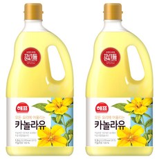 Haepyo菜籽油, 1.5L, 2個