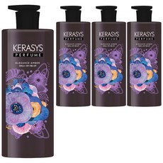 케라시스 엘레강스 앰버 퍼퓸 샴푸, 600ml, 4개