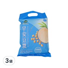 薌園 早安豆漿, 非基因改造, 無添加, 冷熱皆可沖泡, 300g, 3袋