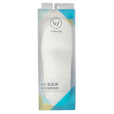 WOAWOA 8D高回彈止滑足弓減壓鞋墊-L-單雙,1入，足弓支撐減壓，舒適透氣