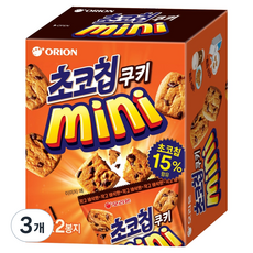 오리온 초코칩쿠키 미니, 90g, 3개