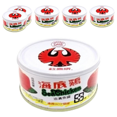 紅鷹牌 油漬海底雞, 不含防腐劑及化學色素 料理好幫手, 170g, 6罐