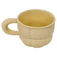 沐慕家居 咖啡杯, 陶瓷材質, 奶油色, 1個
