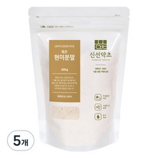 신선약초 볶은 현미분말, 5개, 300g