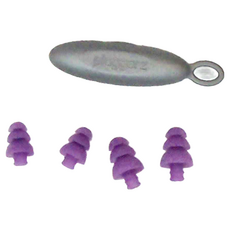 Pluggerz 睡眠耳塞 聲音濾波器 一大1小2副裝, 1盒, 2副