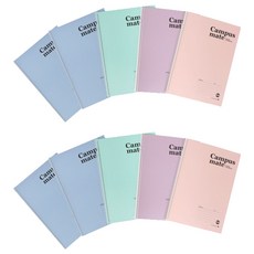 morning glory 1200 Campus Mate有線筆記本 ver 3 左翻 5種組, 隨機出貨, 2組